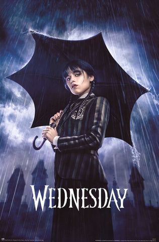 Wednesday (Netflix) - Umbrella Poster