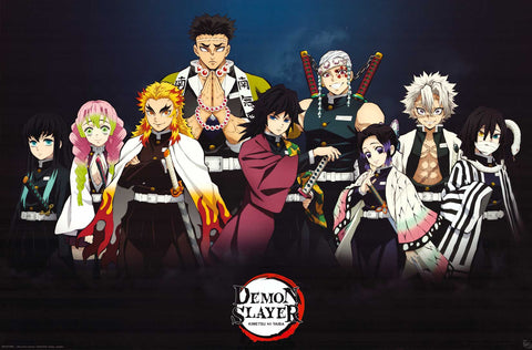 Poster: Demon Slayer - Pillars
