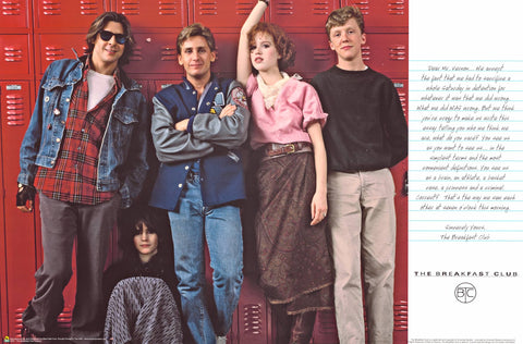 Breakfast Club Movie Cast Poster