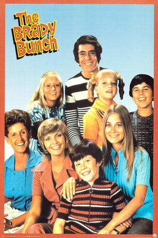 The Brady Bunch TV Show Poster