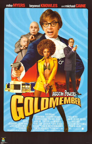 Austin Powers Goldmember 2002 Movie Poster