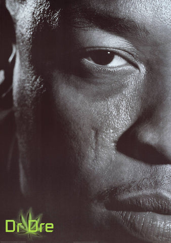 Dr Dre The Message Close-up Portrait Music Poster