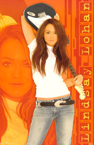 Lindsay Lohan 2004 Portrait Poster 22x34
