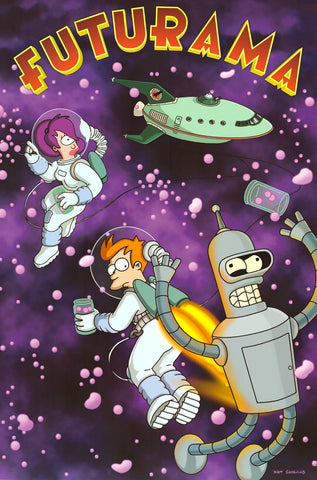 Poster: Futurama - Spacewalk