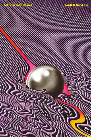 The album cover of Tame Impala's LP Currents.