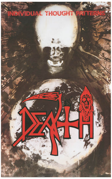 Death Individual Thought Patterns Album Cover Poster 11x17 BananaRoad