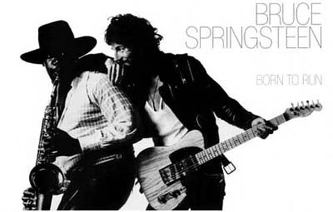 Bruce Springsteen Born to Run Poster