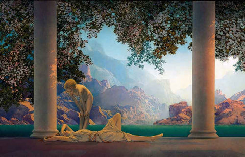 Maxfield Parrish Daybreak Poster