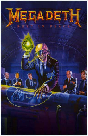 Megadeth Rust in Peace Poster