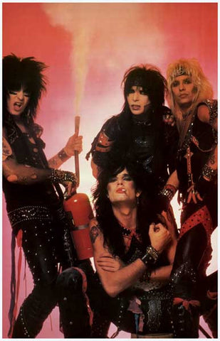 Motley Crue Band Poster