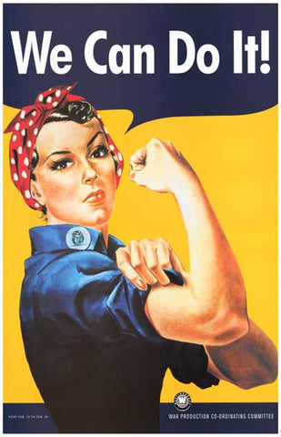 Rosie the Riveter Poster