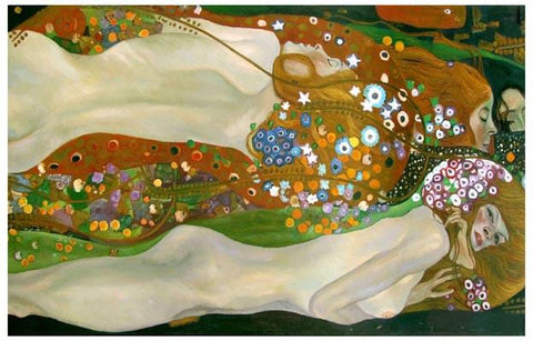 Gustav Klimt Water Serpents II Poster