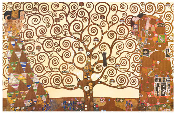 Poster 50x70 cm, Gustav Klimt , Tree