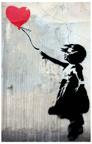 Banksy Balloon Girl Poster