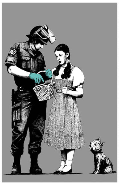 Banksy Wizard of Oz Stop and Search Poster 11x17 – BananaRoad