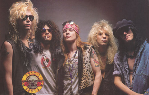 Guns N' Roses Band Poster