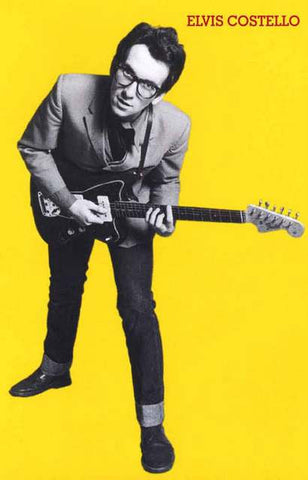 Elvis Costello Portrait Poster