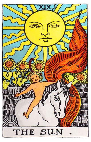 The Sun Tarot Card Poster