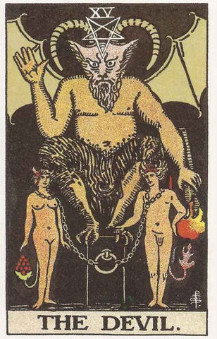 The Devil Tarot Card Poster