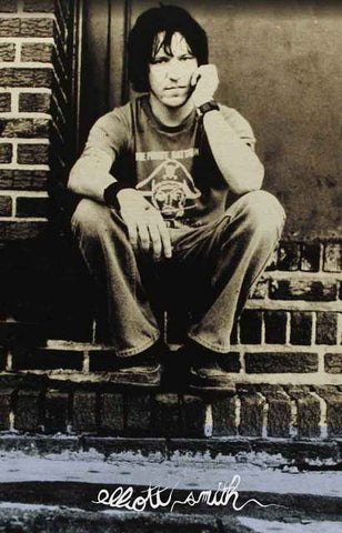 Elliott Smith Portrait Poster