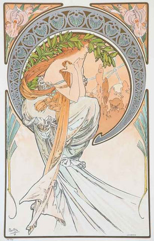 Alphonse Mucha Art Poster