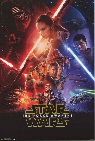 Star Wars Force Awakens Poster