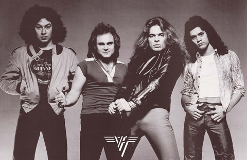 Poster: Van Halen - Band Group Shot Poster (24"x36")