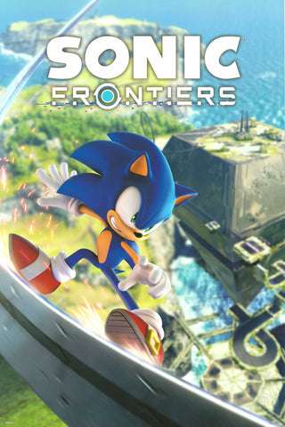 Sonic the Hedgehog Video Game Poster