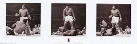 Muhammad Ali Sonny Liston Poster