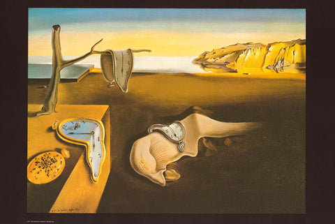 Salvador Dali Persistence of Memory Poster