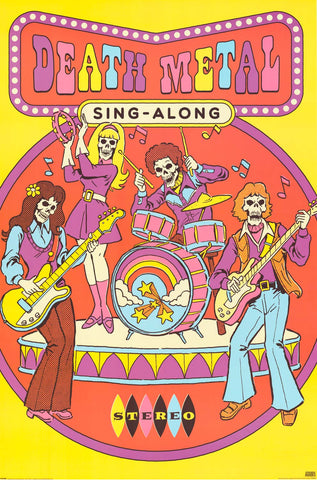 Poster: Stephen Rhodes - Death Metal Sing-Along