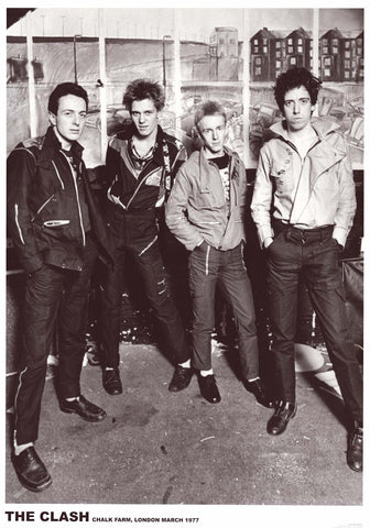 The Clash London 1977 Poster