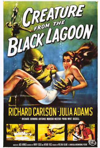 Creature from the Black Lagoon Movie Poster