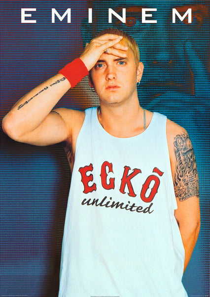 Eminem - SlimShady - Marshall Mathers - Portrait Poster by