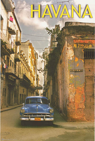 Havana Cuba Travel Poster
