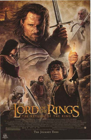 Lord of the Rings Movie Poster
