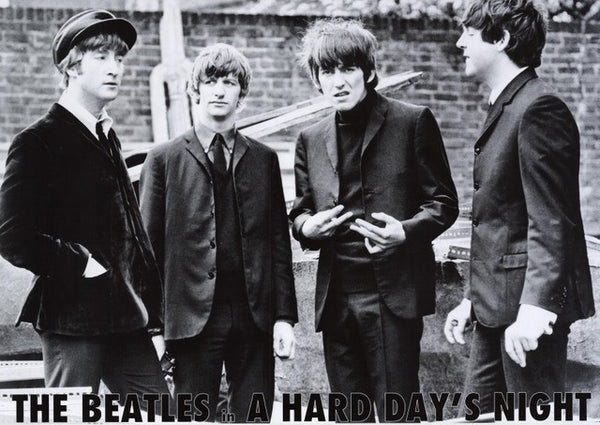the beatles a hard days night album cover