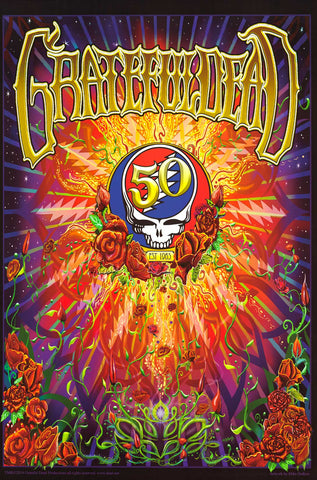 Poster: Grateful Dead - 50th Anniversary