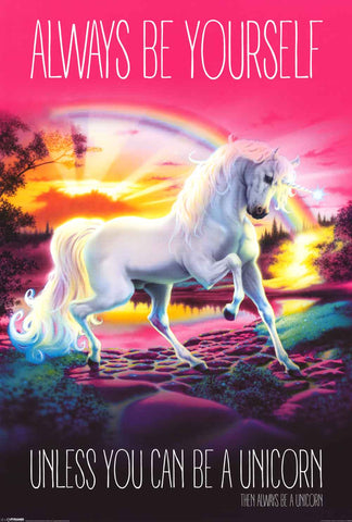 Unicorn Humor Poster
