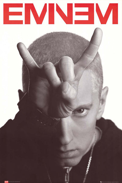 Eminem Horns Poster