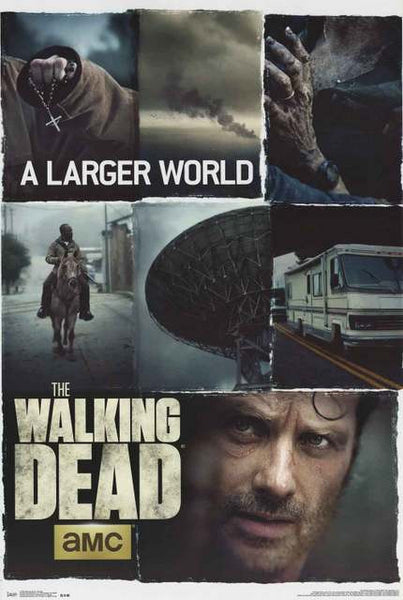 Walking Dead Grimes vs Negan Poster 22x34 – BananaRoad