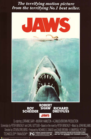 Jaws Movie Poster 
