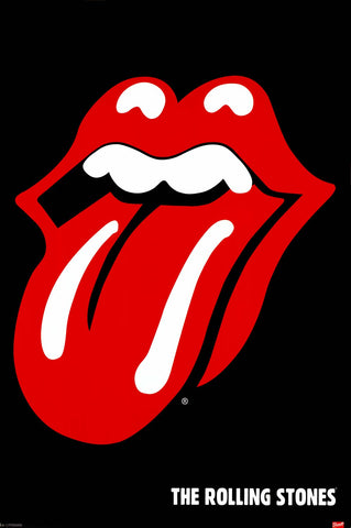Rolling Stones Tongue Logo Poster 24x36