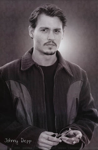 Johnny Depp Portrait Poster