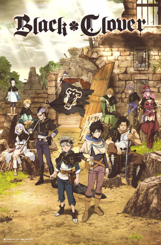 Poster: Black Clover Group (24"x36")