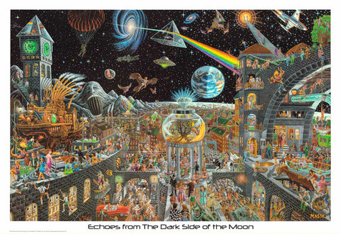 Tom Masse Echoes from the Dark Side of the Moon Poster