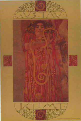Gustav Klimt Hygieia Poster