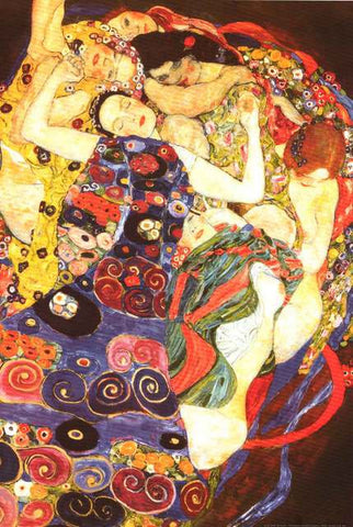 Gustav Klimt The Virgin Poster