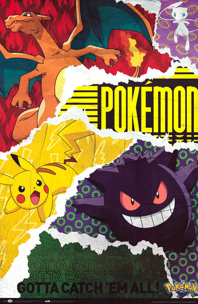 Poster Pokémon 255276 Original: Compra Online em Oferta