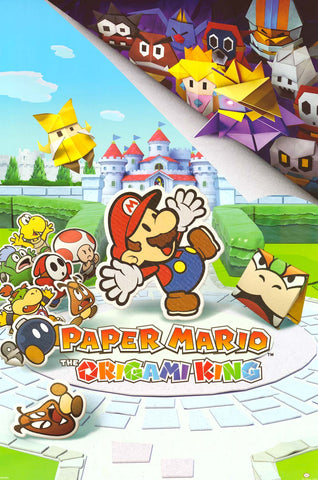 Paper Mario Poster 24x36